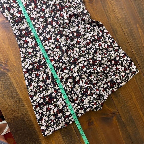 P.B. Michaels Ditsy Floral Cottagecore Retro Inspired Rayon Romper Women’s Small - Picture 10 of 10